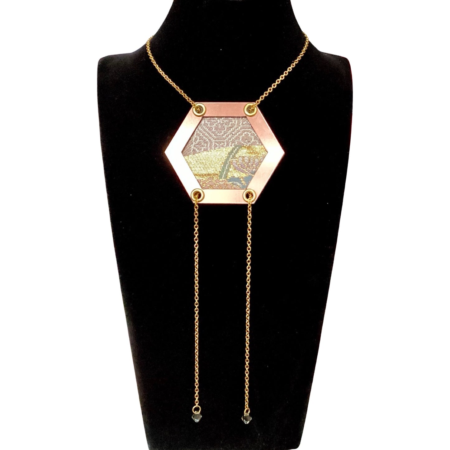 Abi-K Statement Necklace ‘Kyoto Blush’ 2/2