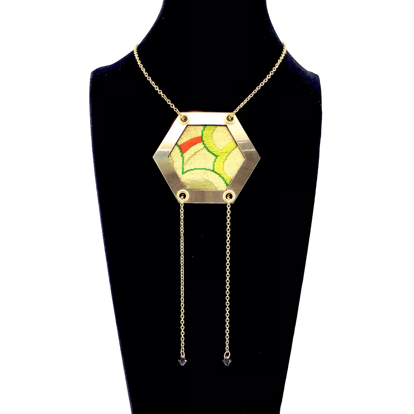 Abi-K Statement Necklace ‘Retro Bloom’