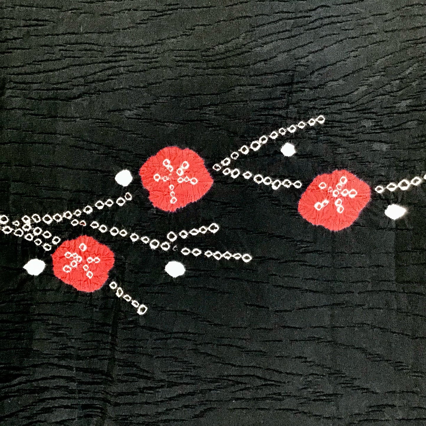 Vintage Haori ‘Black Red Blossom Branches’
