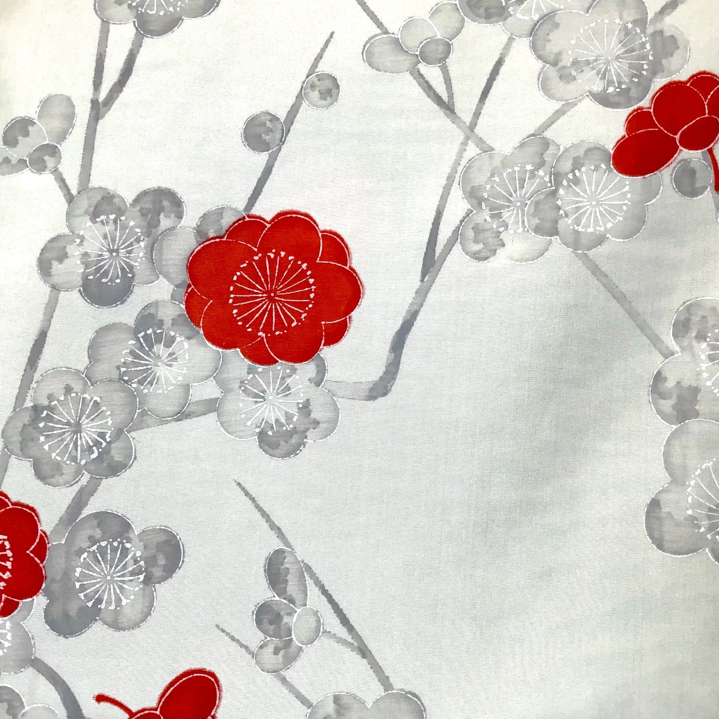 Vintage Haori ‘Black Red Blossom Branches’