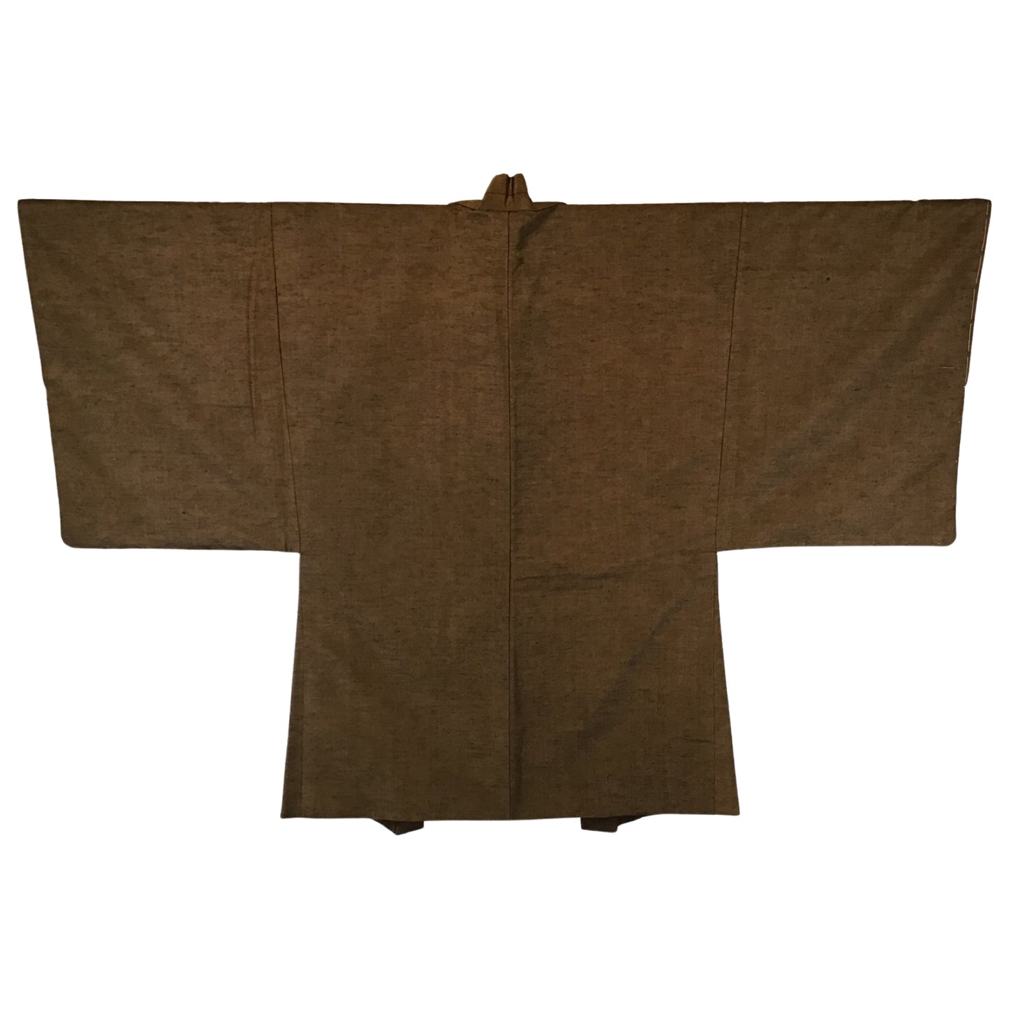Vintage Mens Kimono ‘Bronze With Traditional Scenes’