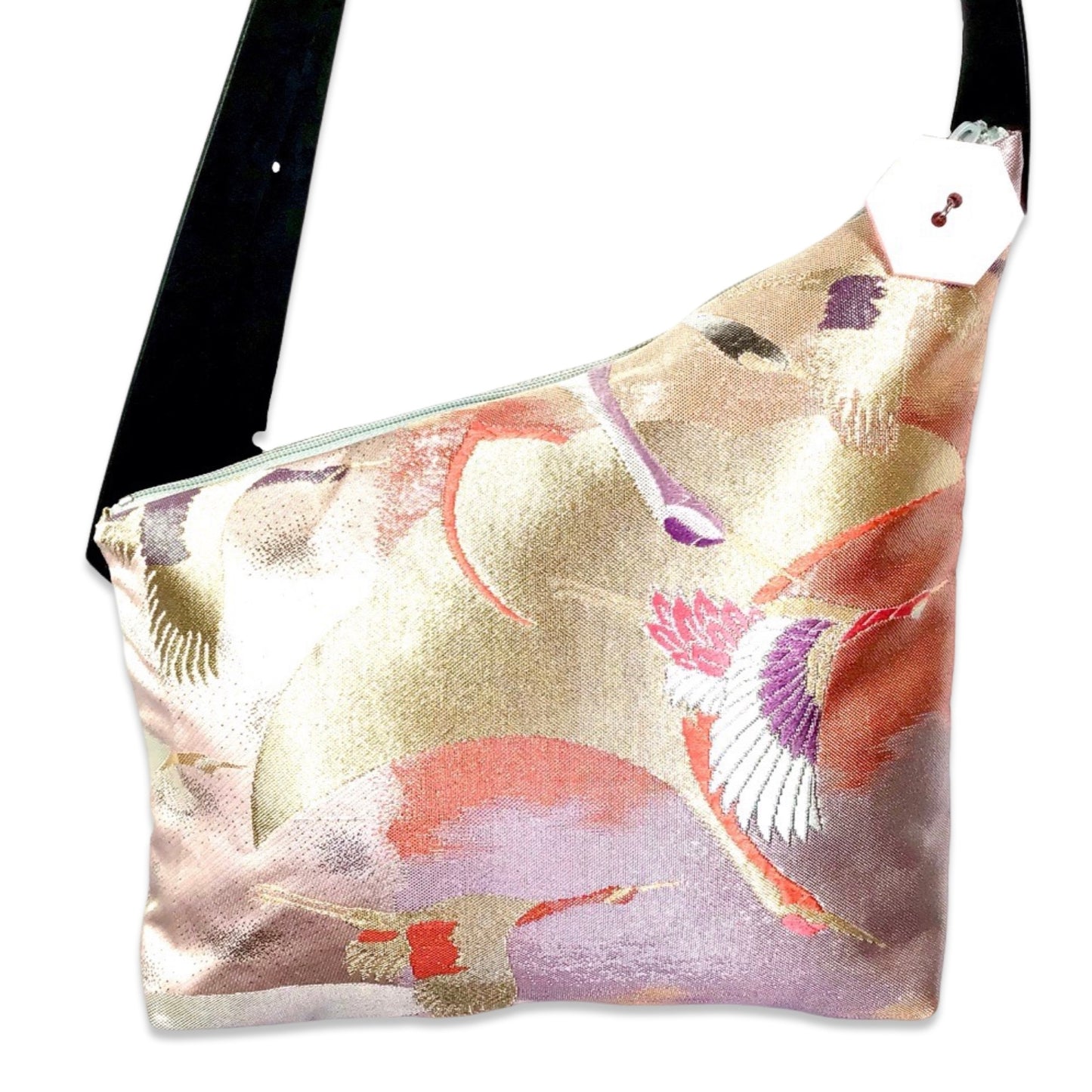 Rachel Bag ‘Pink Cranes’ 2/2