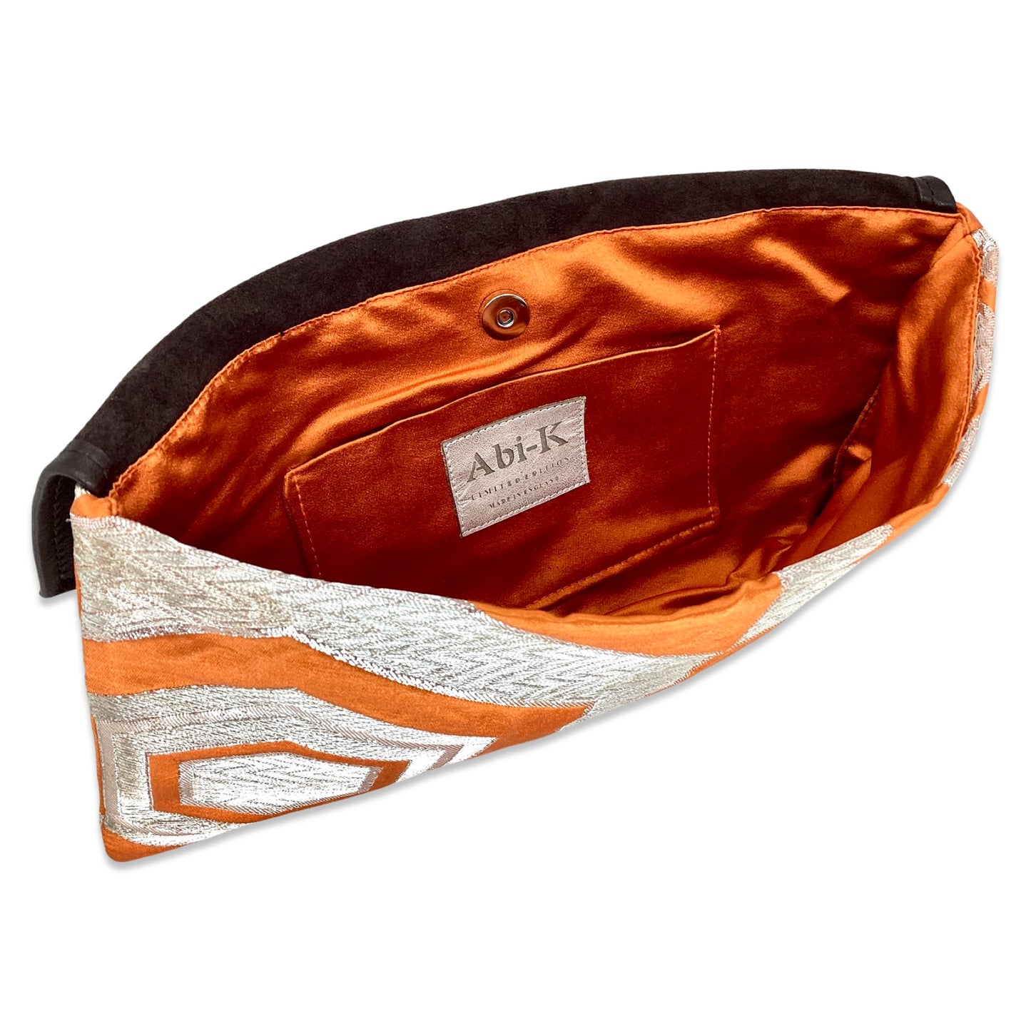 Anna Clutch ‘Chocolate Orange’ 2/2