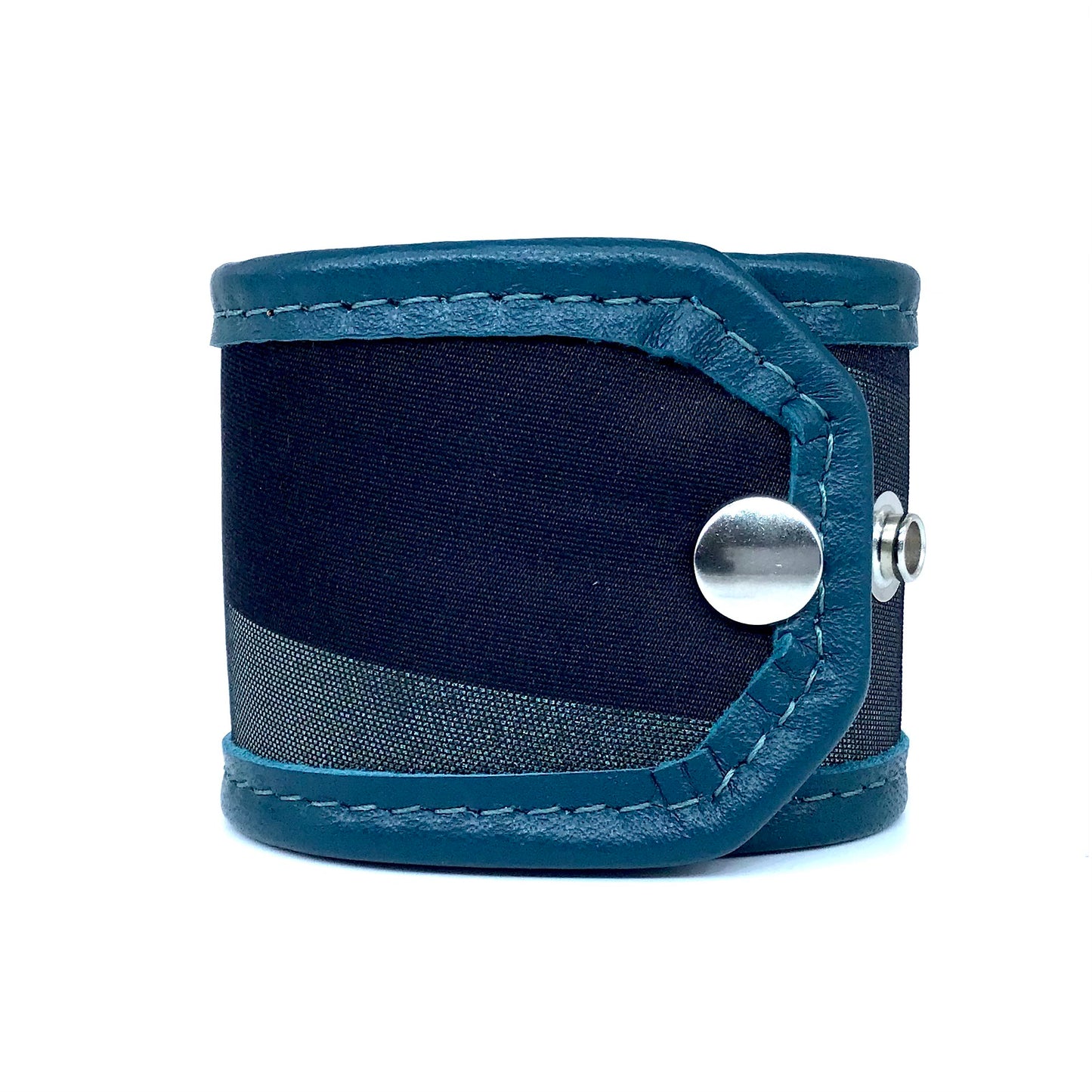 Abi-K Cuff ‘Blue Teal Garden’ 2/2