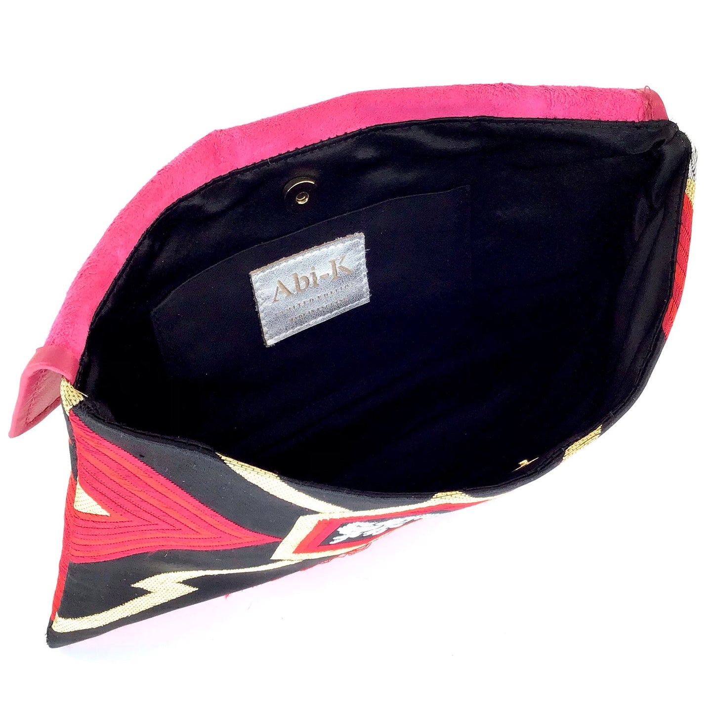 Anna Clutch ‘Raspberry Rouge’ 1/3