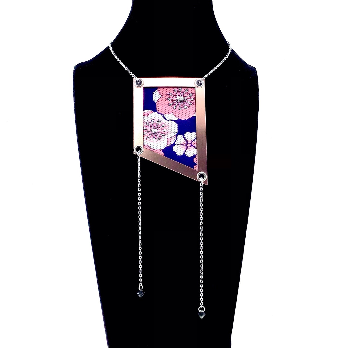 Abi-K Statement Necklace ‘Pretty Purple’ 2/2