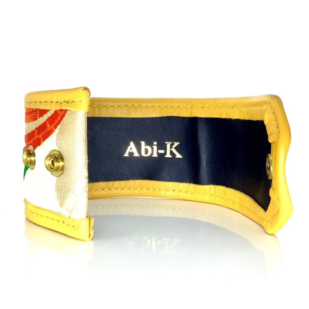 Abi-K Cuff ’Citrus Ribbons’
