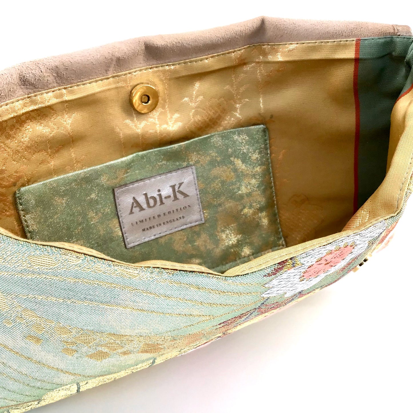 Anna Clutch ‘Mint Champagne’ 1/2