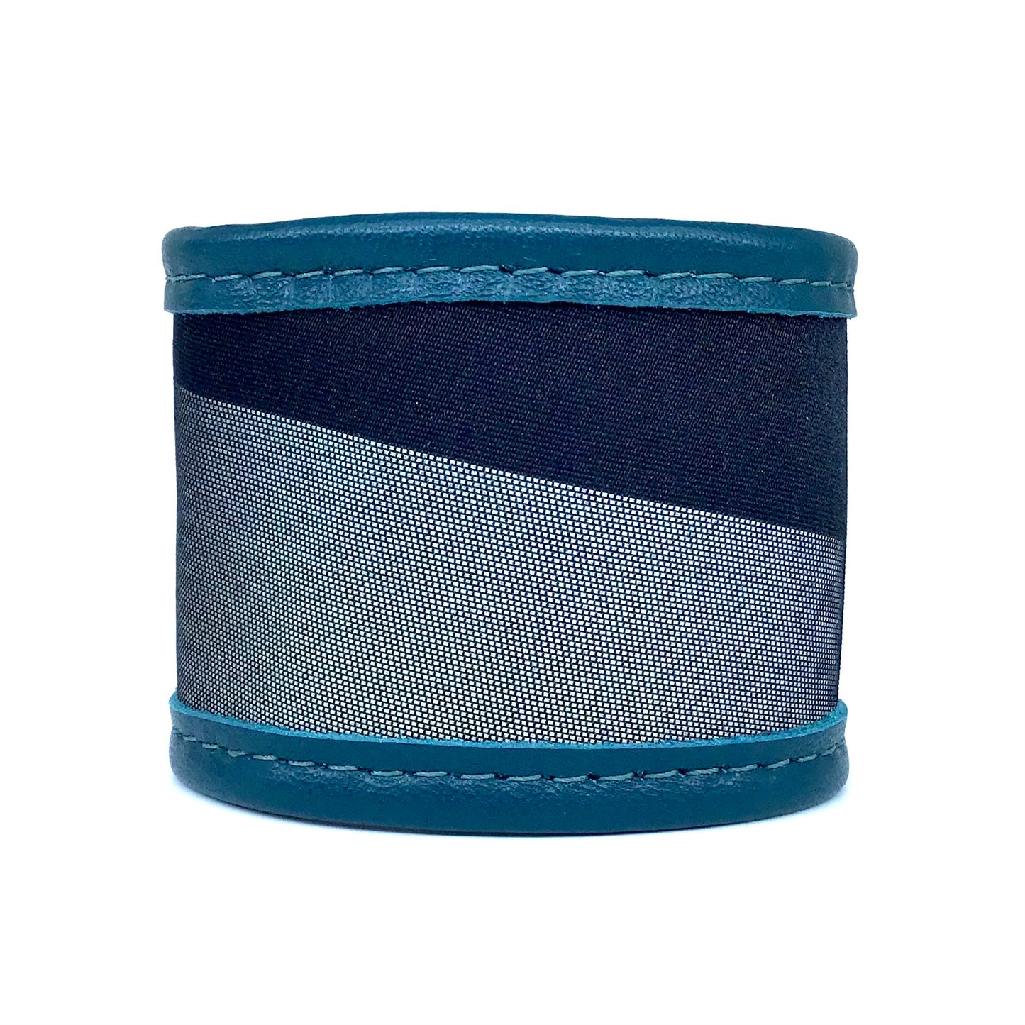 Abi-K Cuff ‘Blue Teal Garden’ 2/2