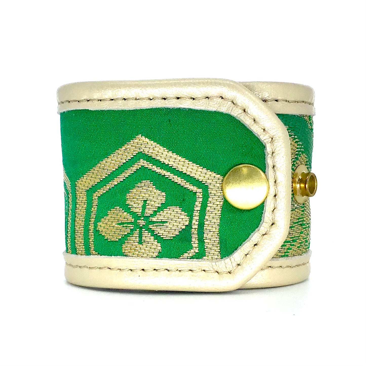 Abi-K Cuff ‘Green Kikko’ 1/2