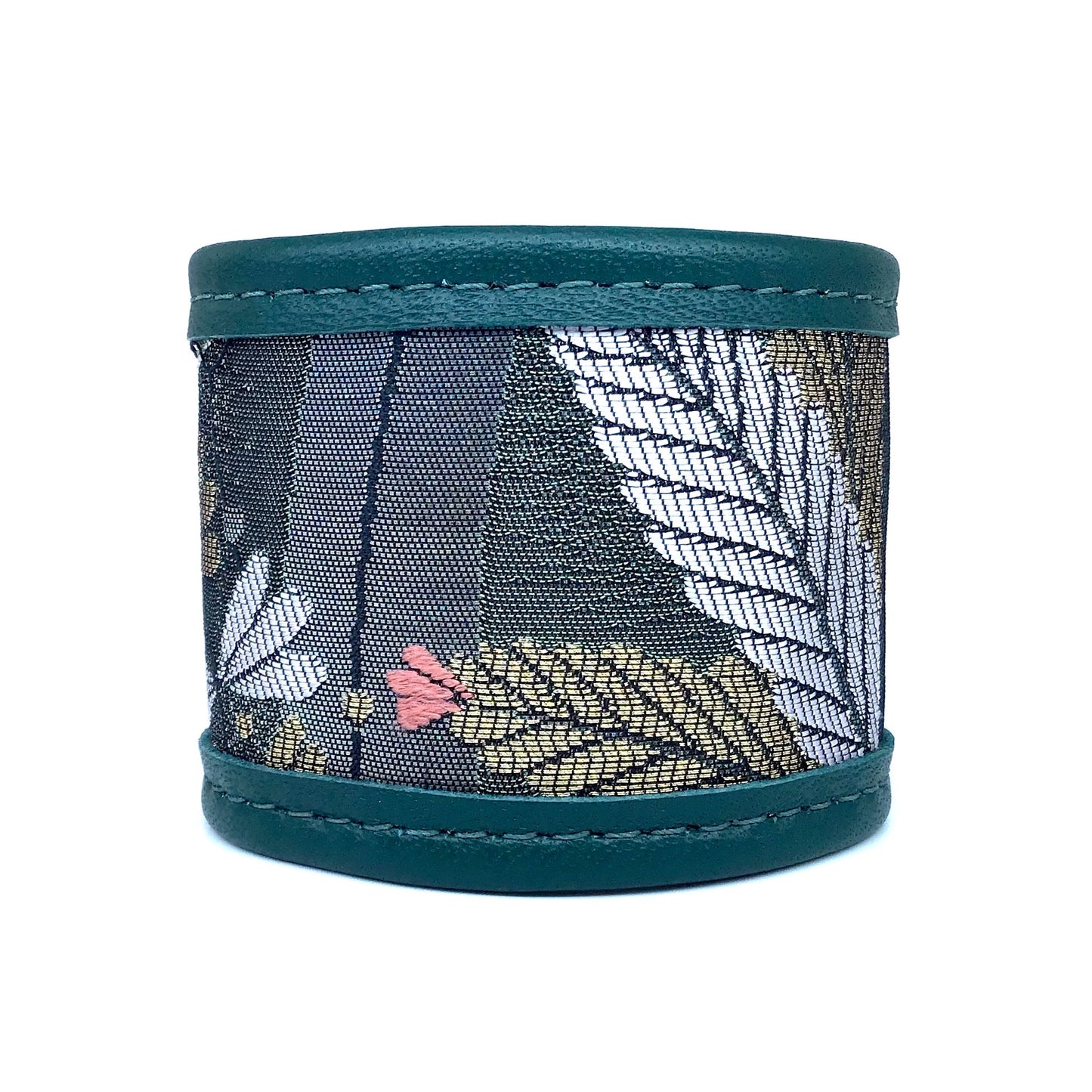 Abi-K Cuff ‘Green Teal Garden’ 1/2