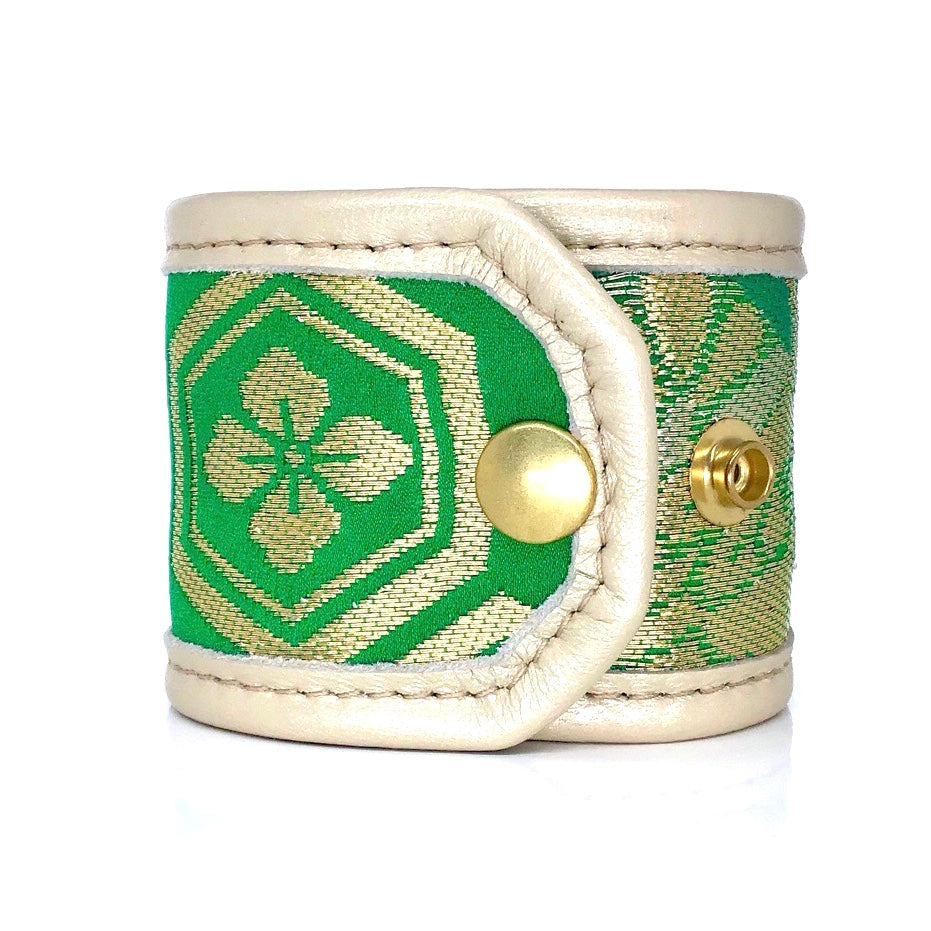 Abi-K Cuff ‘Green Kikko’ 2/2