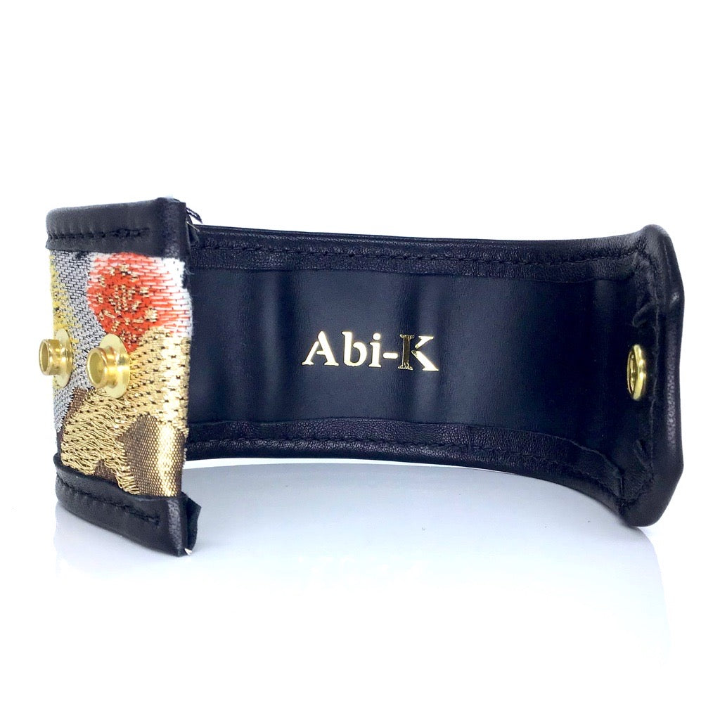 Abi-K Cuff ’Orange Leaf’