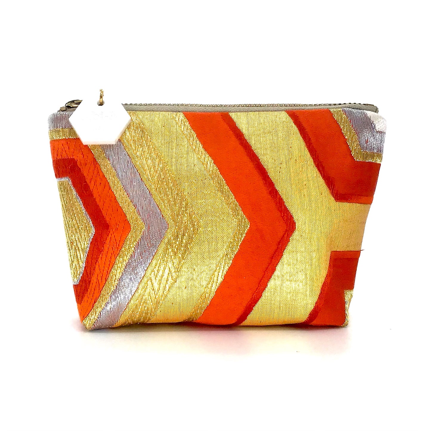 Bonnie Purse 'Orange Hexagon’ 1/3