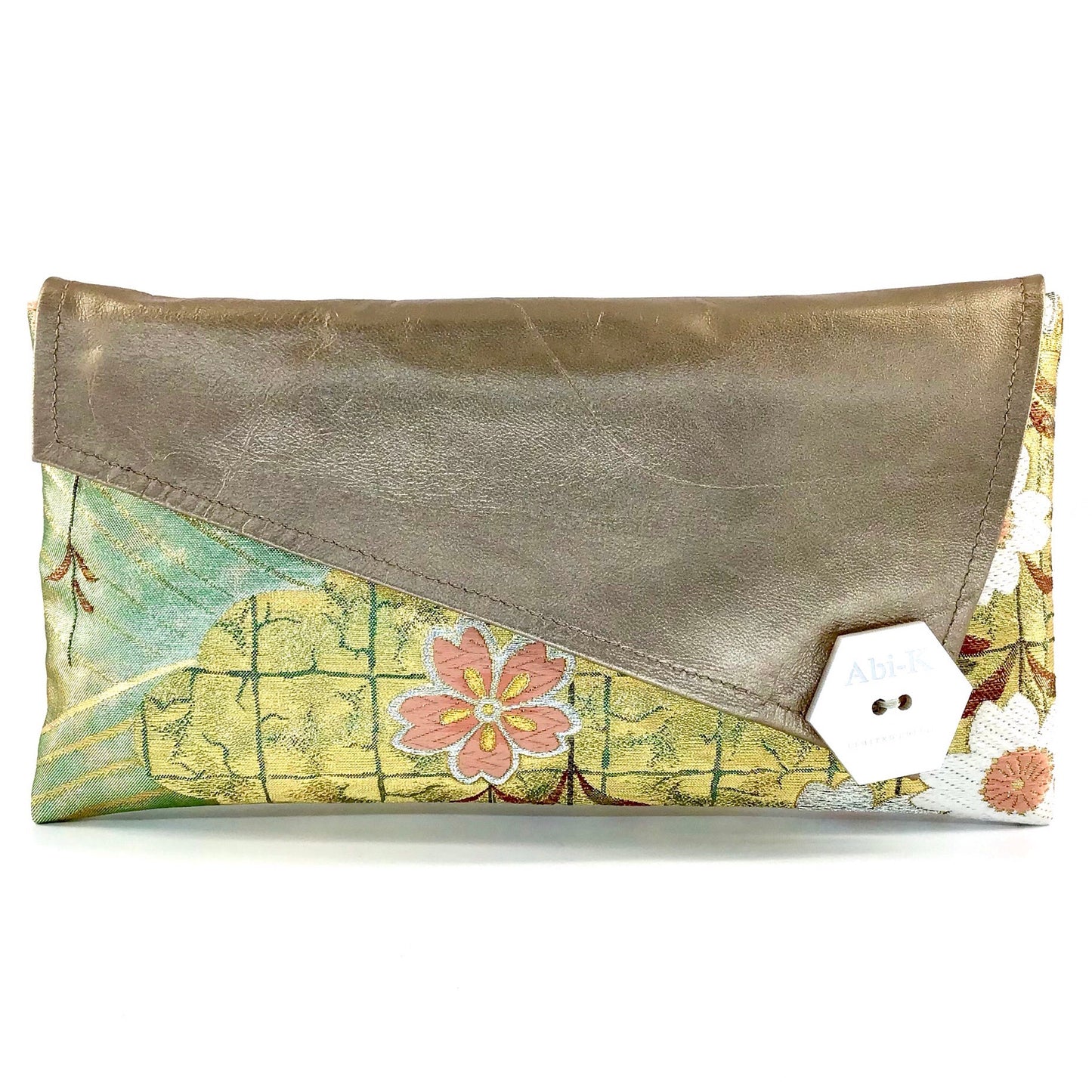 Anna Clutch ‘Mint Champagne’ 1/2