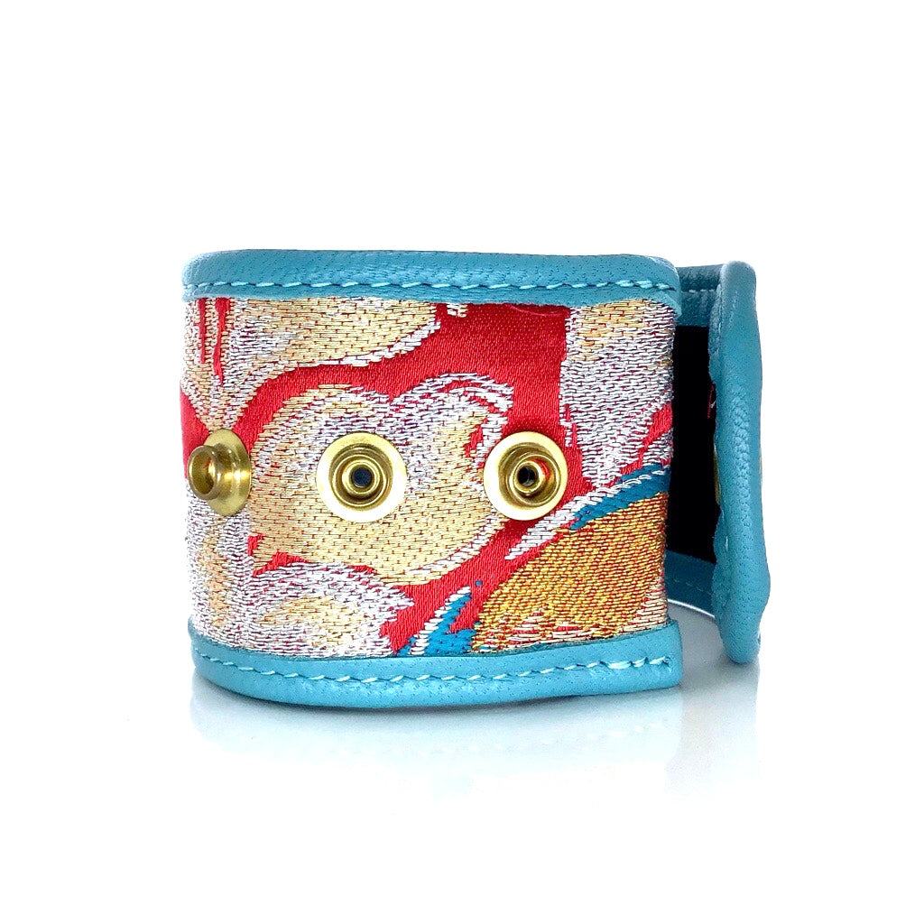 Abi-K Cuff ‘Raspberry Abstract’