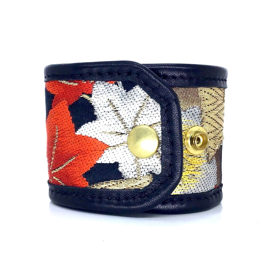 Abi-K Cuff ’Orange Leaf’