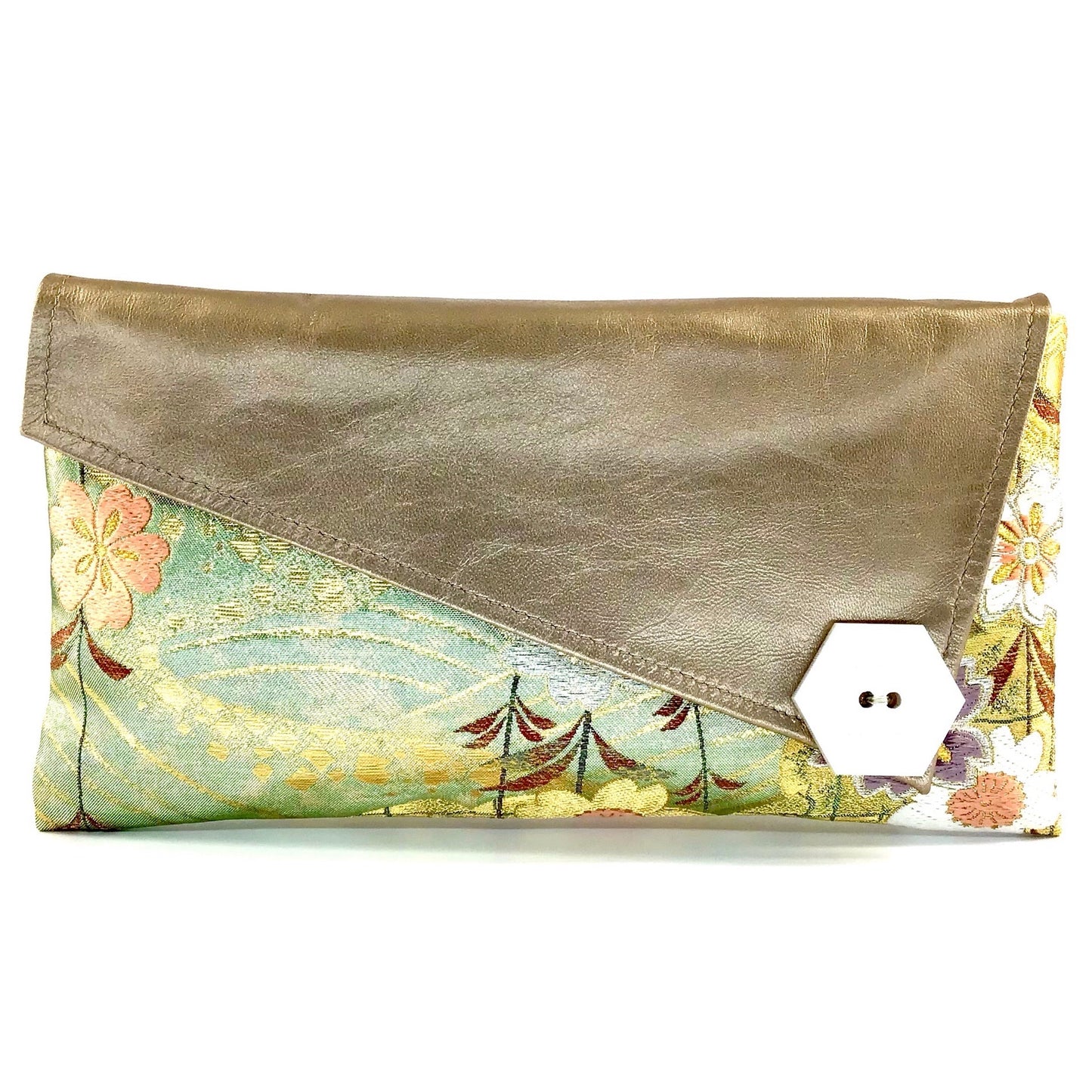 Anna Clutch ‘Mint Champagne’ 2/2