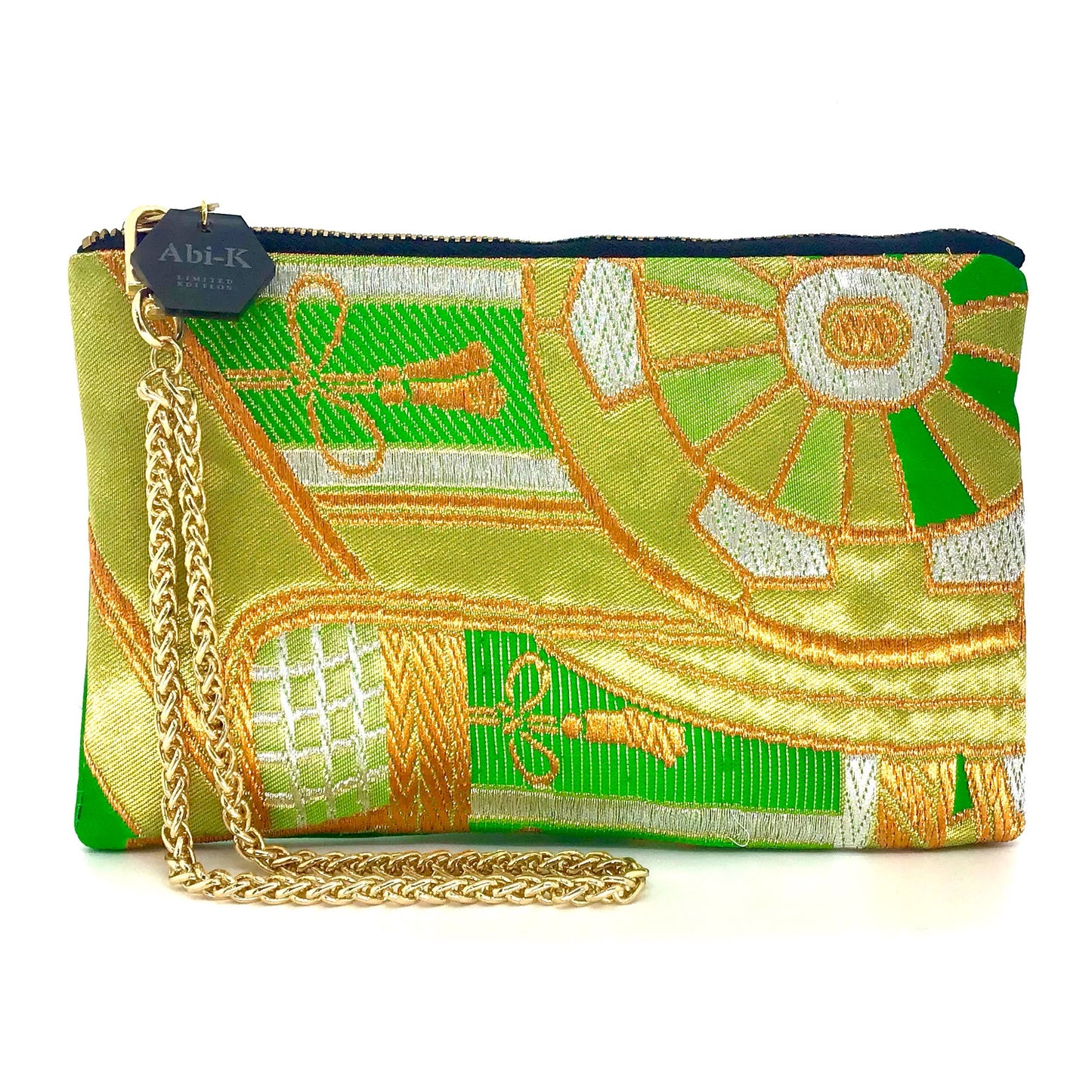Carolyn Purse 'Golden Green’ 1/2