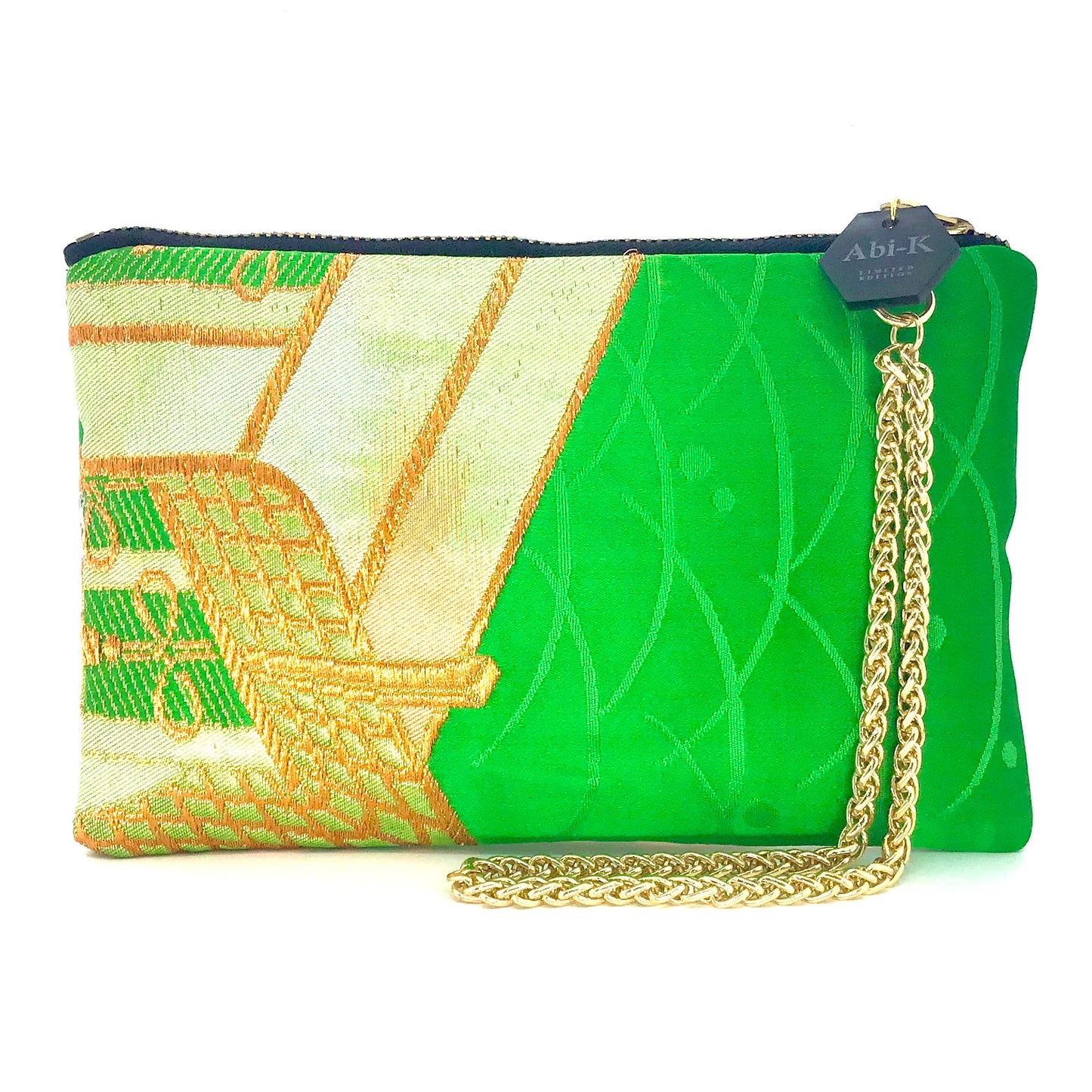 Carolyn Purse 'Golden Green’ 1/2