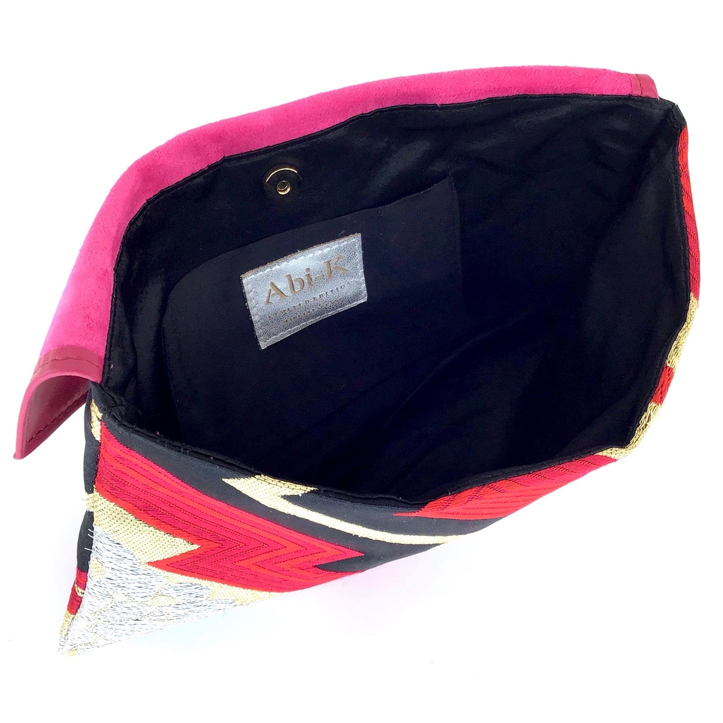 Anna Clutch ‘Raspberry Rouge’ 3/3