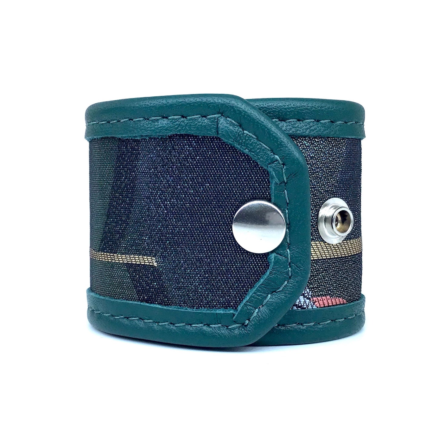 Abi-K Cuff ‘Green Teal Garden’ 2/2