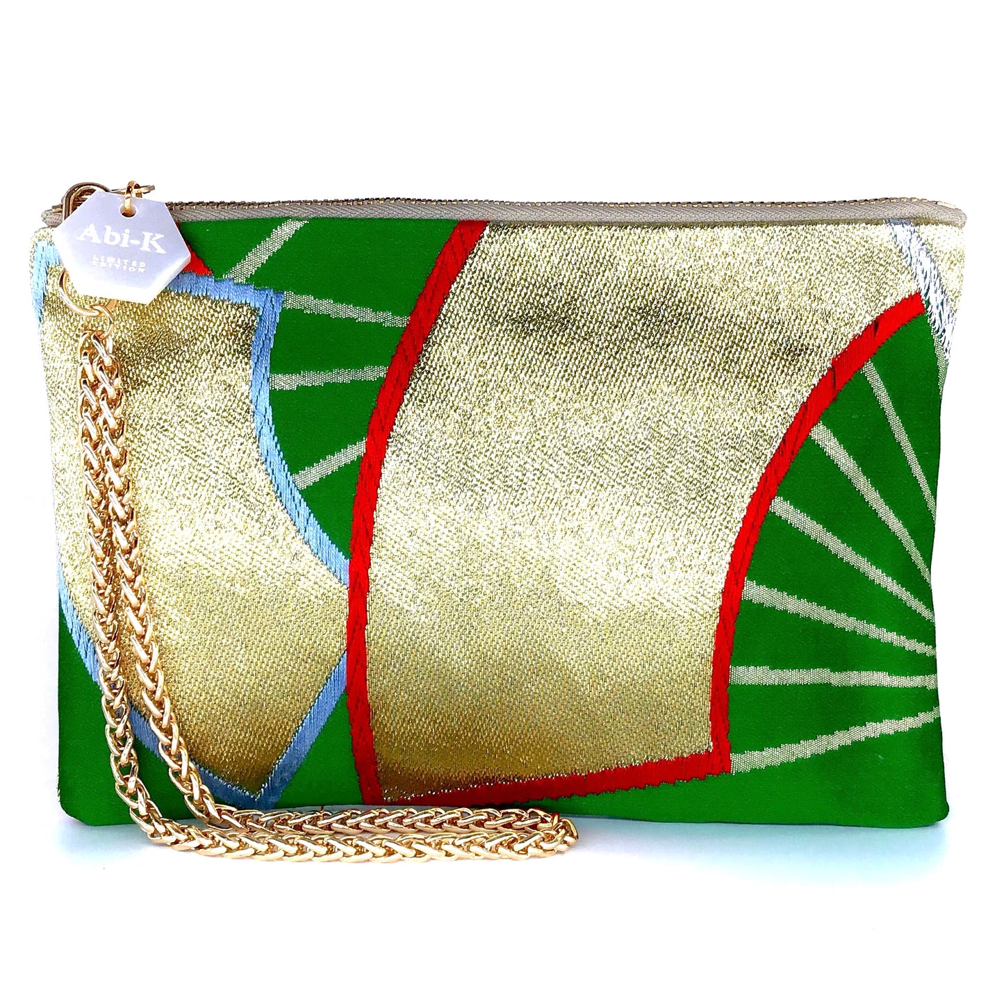 Carolyn Purse ‘Emerald Fans’ 4/6