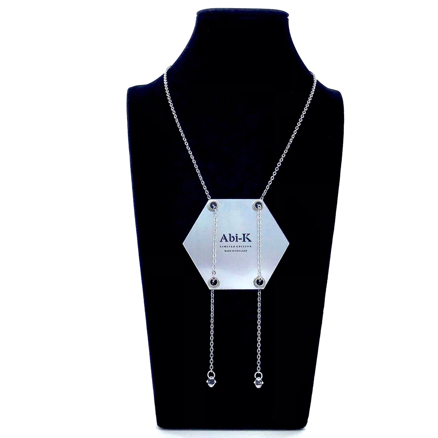 Abi-K Statement Necklace ‘Winter Pink’ 1/2