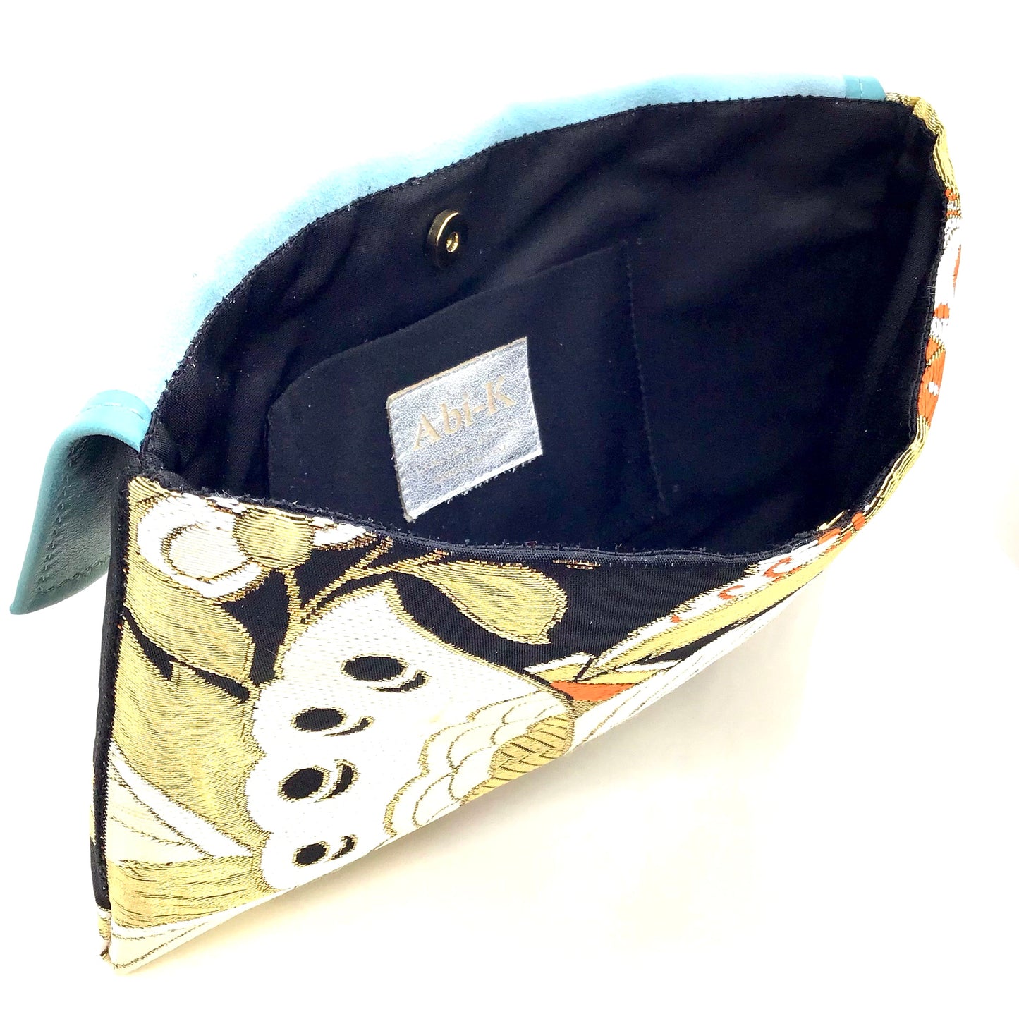 Anna Clutch ‘Turquoise Butterfly’ 1/2