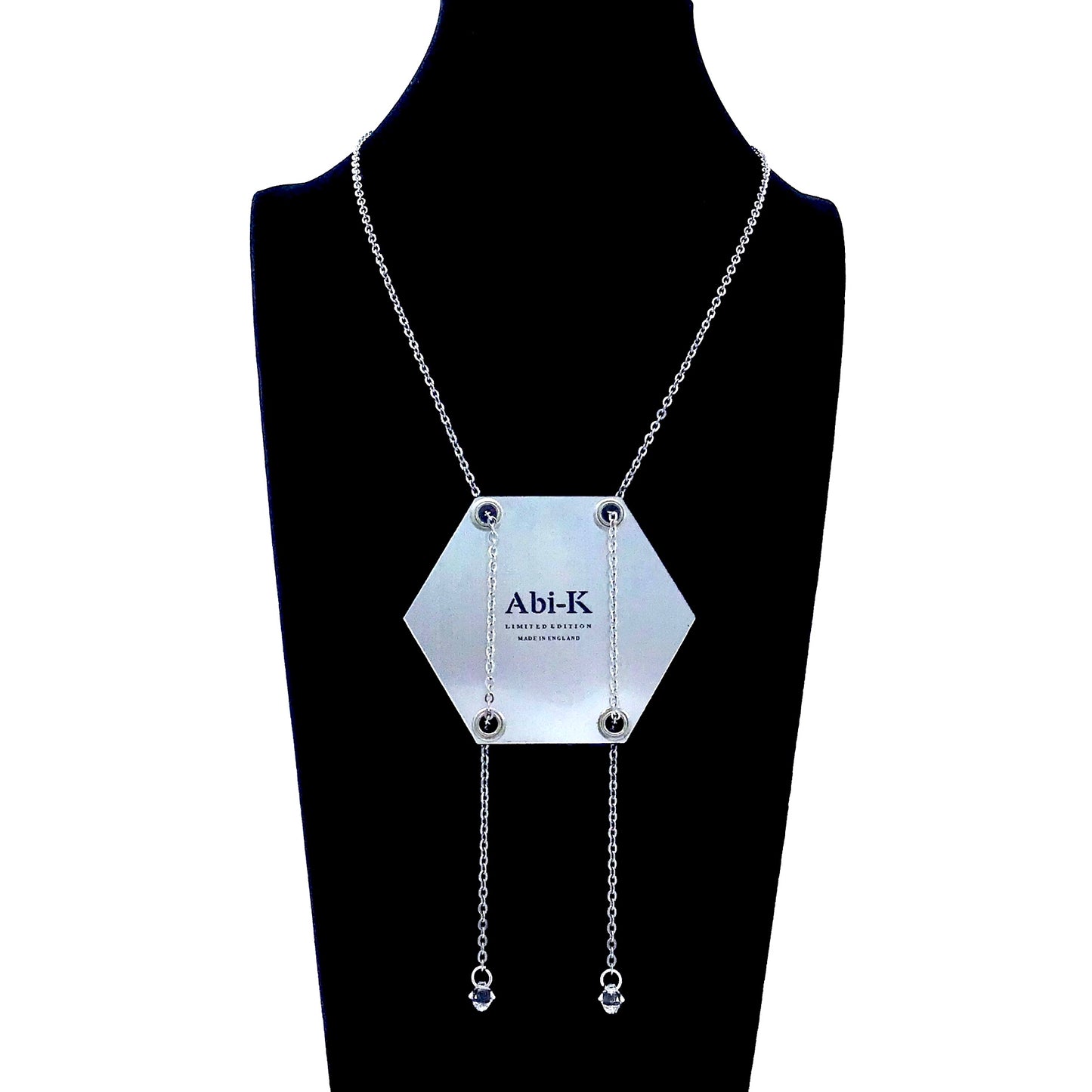 Abi-K Statement Necklace ‘Pastel Swirl’ 1/2