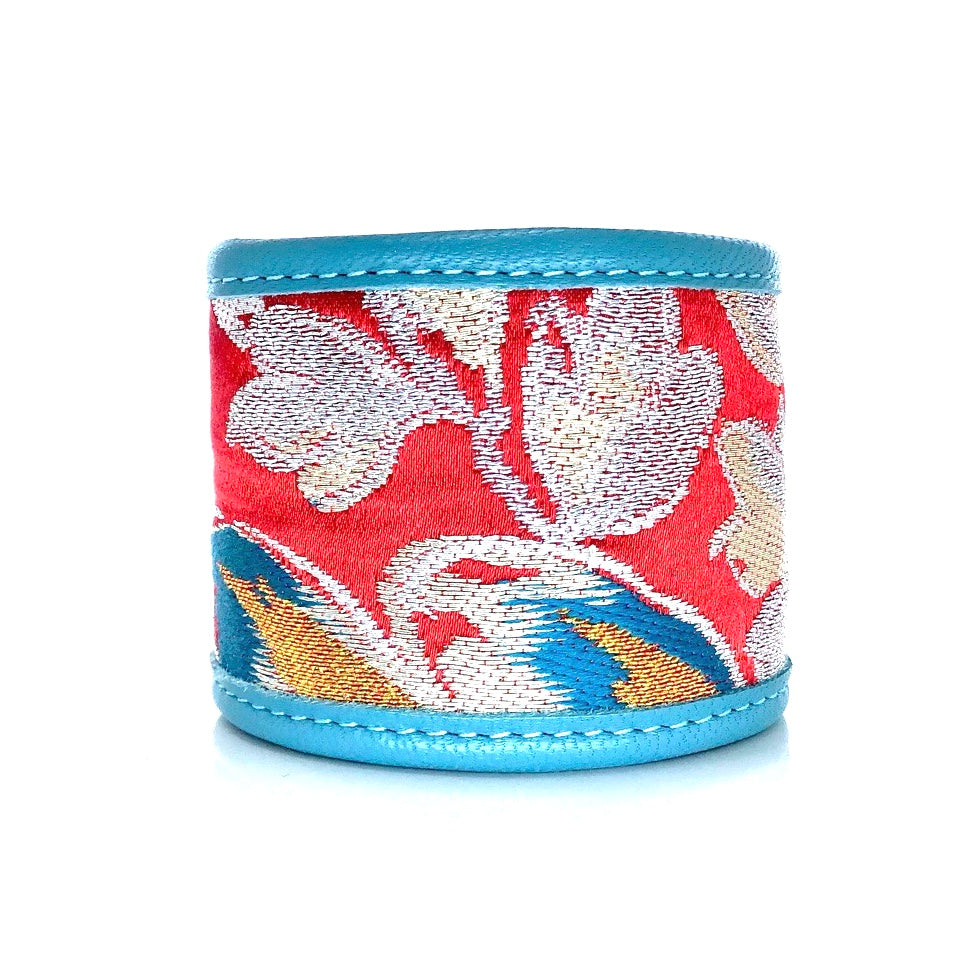 Abi-K Cuff ‘Raspberry Abstract’