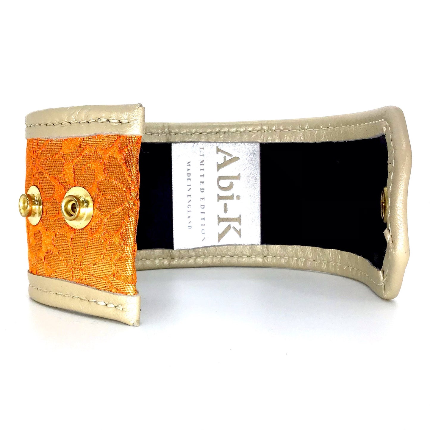 Abi-K Cuff ‘Orange Bright’