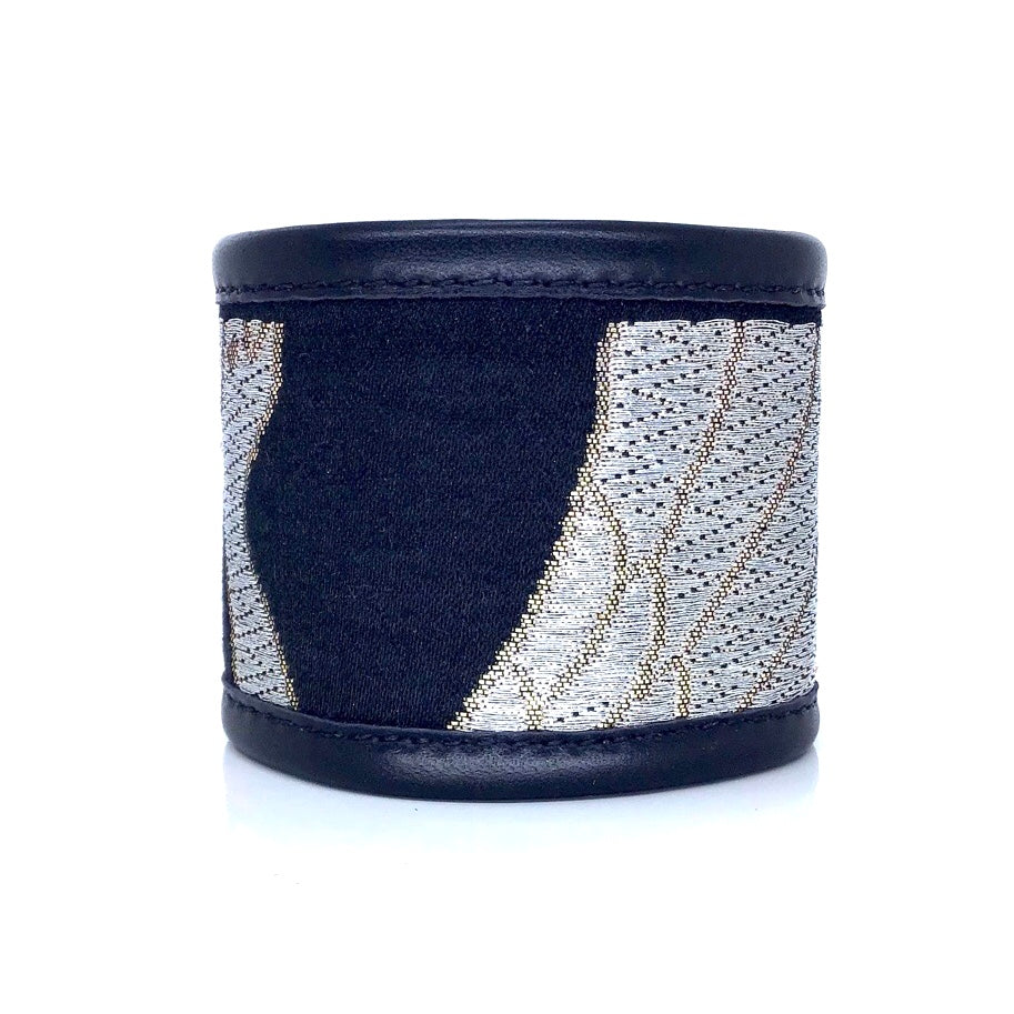 Abi-K Cuff ’Silver Abstract’