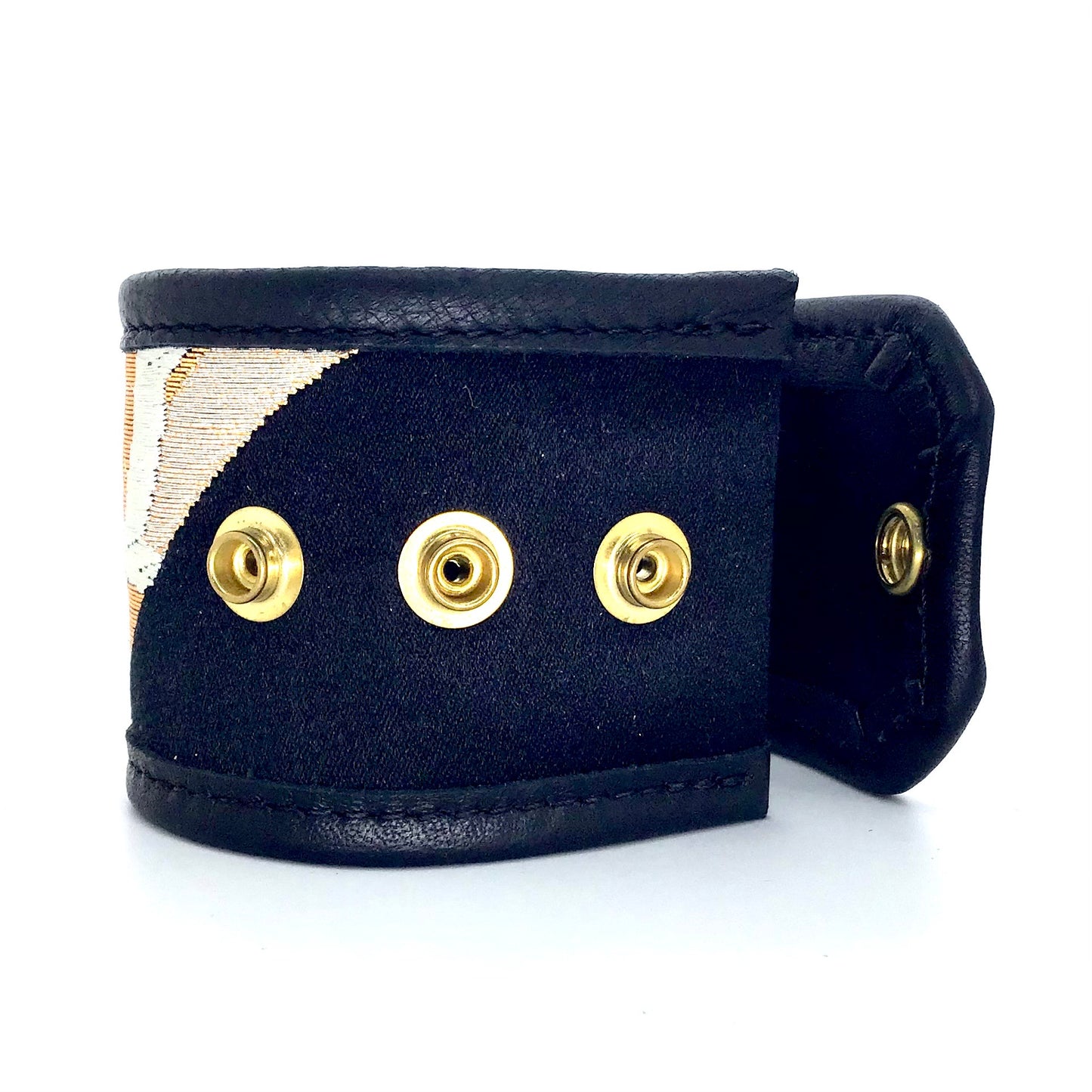 Abi-K Cuff ‘Orange Bold Floral’ 1/2