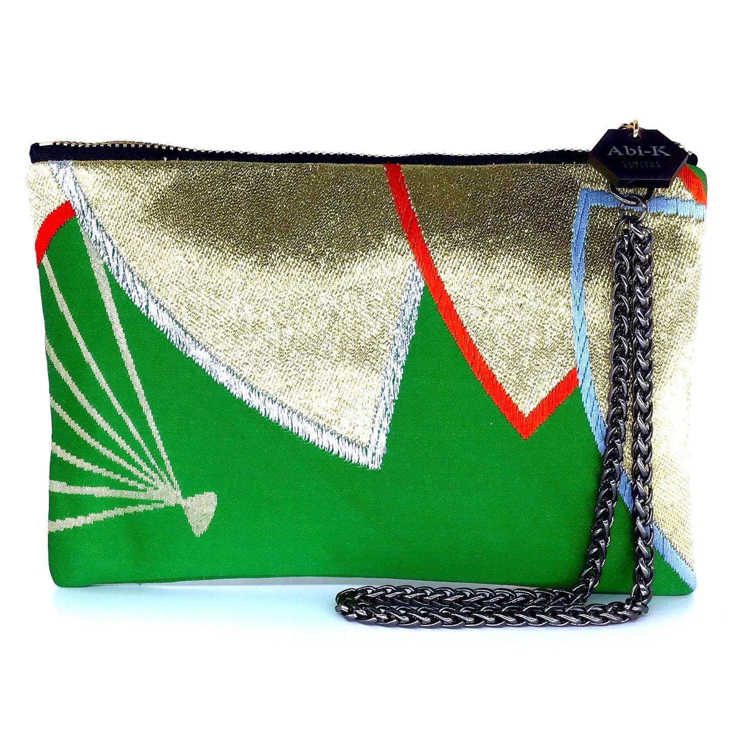 Carolyn Purse ‘Emerald Fans’ 2/6