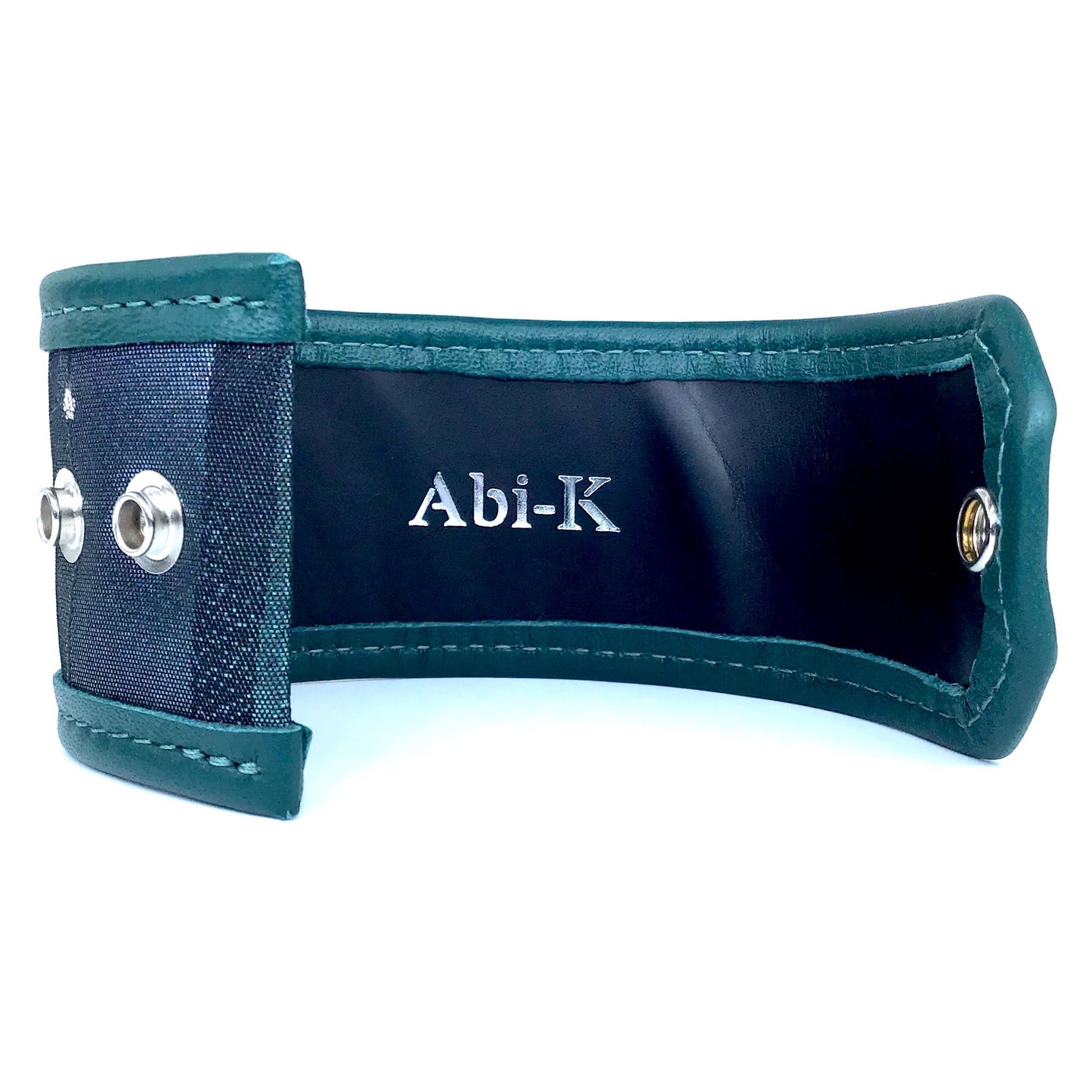 Abi-K Cuff ‘Green Teal Garden’ 1/2