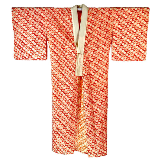Vintage Juban Kimono Pretty Petals