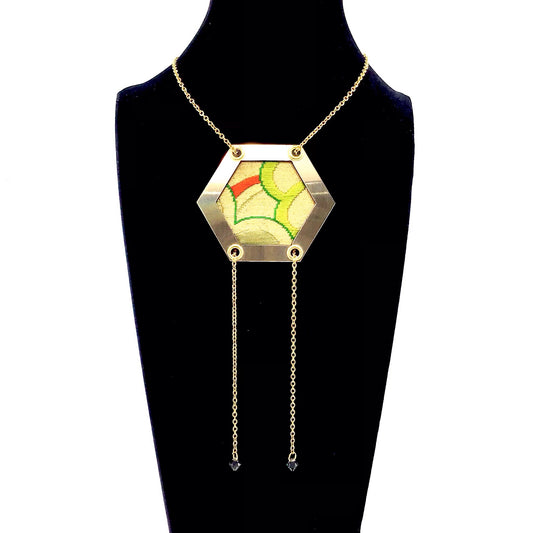 Abi-K Statement Necklace ‘Retro Bloom’
