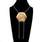 Abi-K Statement Necklace ‘Golden Fans’