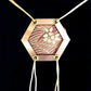 Abi-K Statement Necklace ‘Salmon Pink’ 1/2