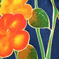 Vintage Kimono ’Blue With Citrus Blossoms’