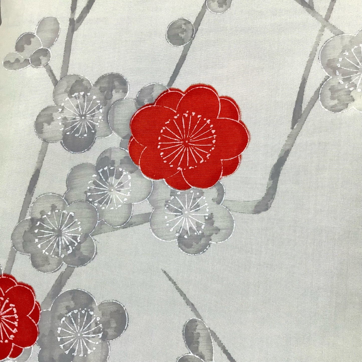 Vintage Haori ‘Black Red Blossom Branches’