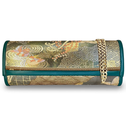 Alma Luxe ‘Mandarin Ducks’ teal