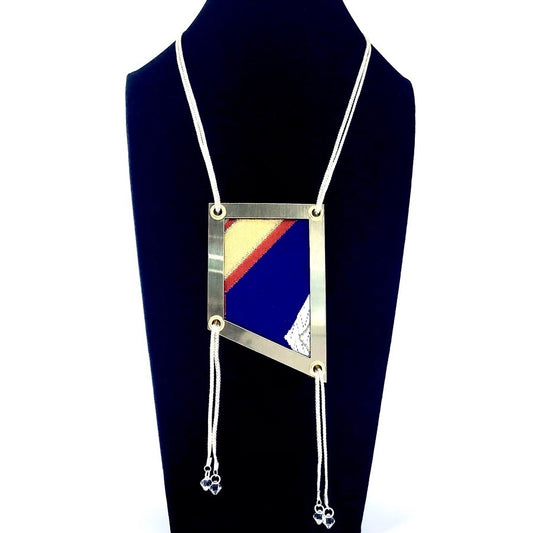 Abi-K Statement Necklace ‘Opulence Blue’ 2/3