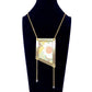 Abi-K Statement Necklace ‘Mint Champagne’ 1/2