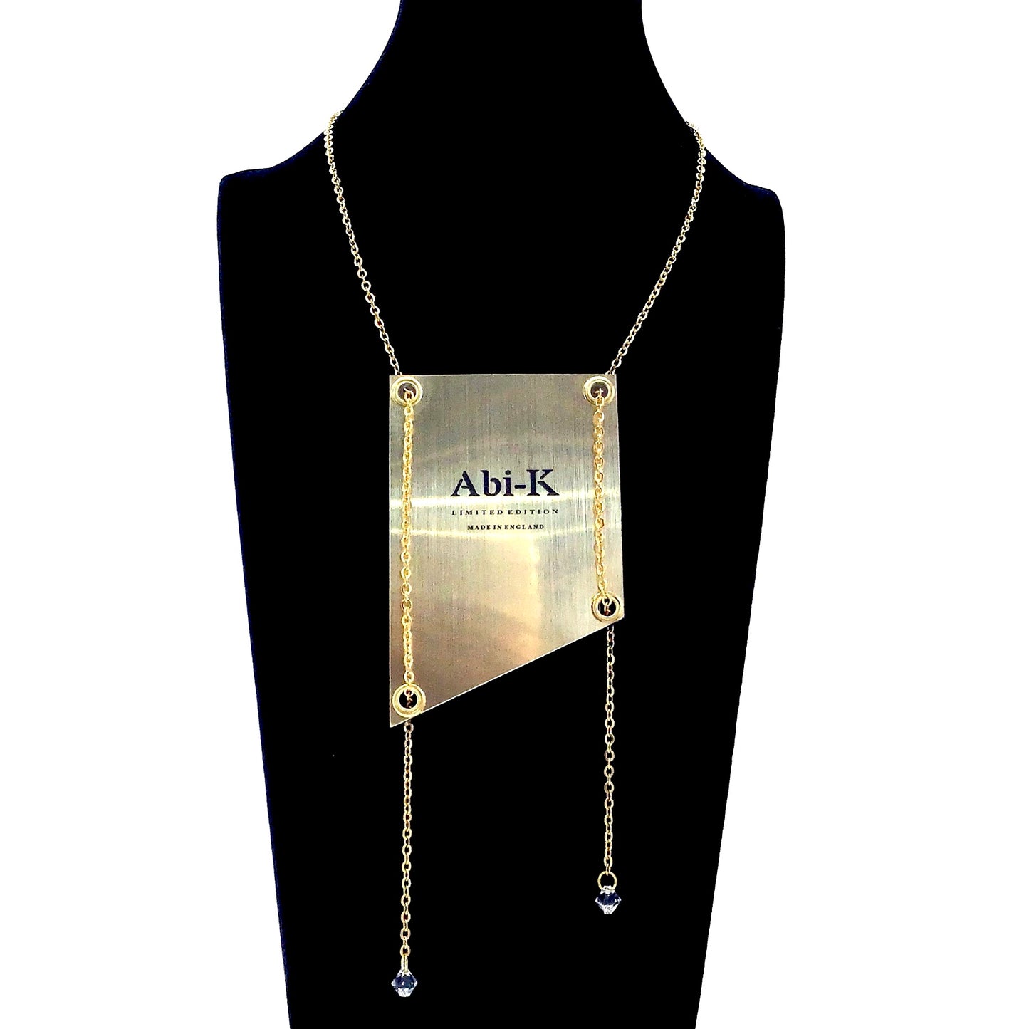 Abi-K Statement Necklace ‘Golden Fan’