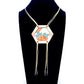 Abi-K Statement Necklace ‘Teal Coral’ 1/2