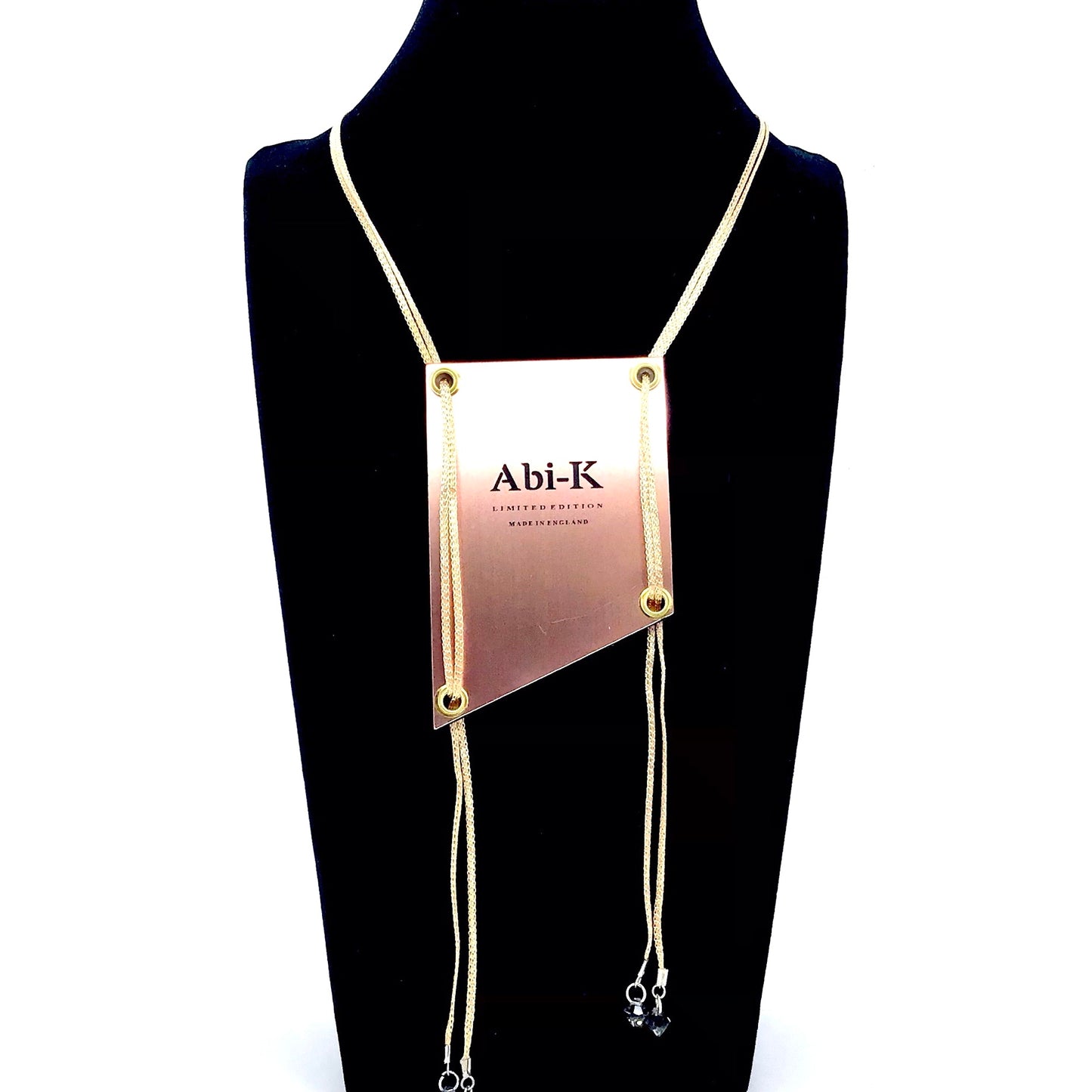 Abi-K Statement Necklace ‘Teal Coral’ 2/2
