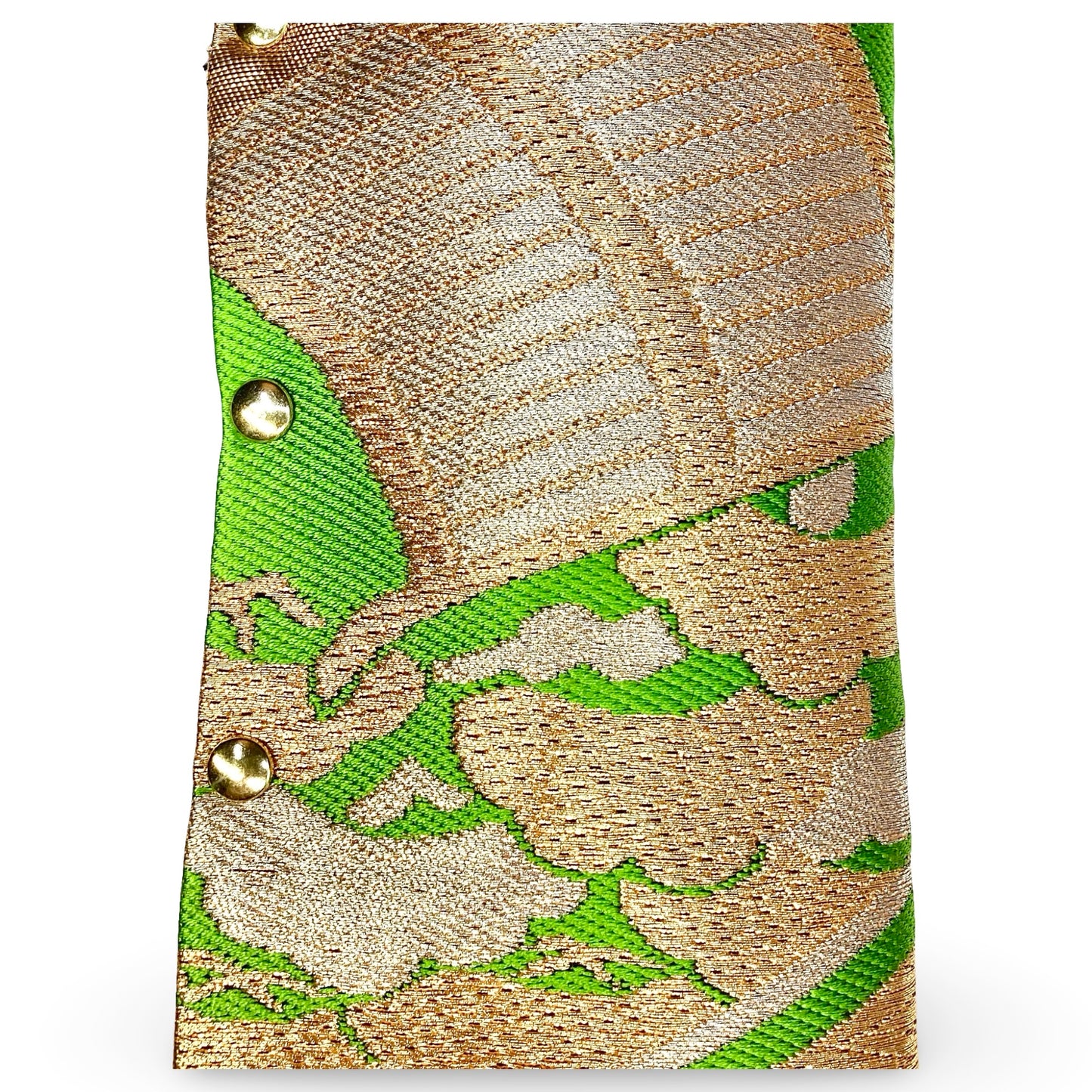 Glasses Case ‘Black Green Gold Geo’