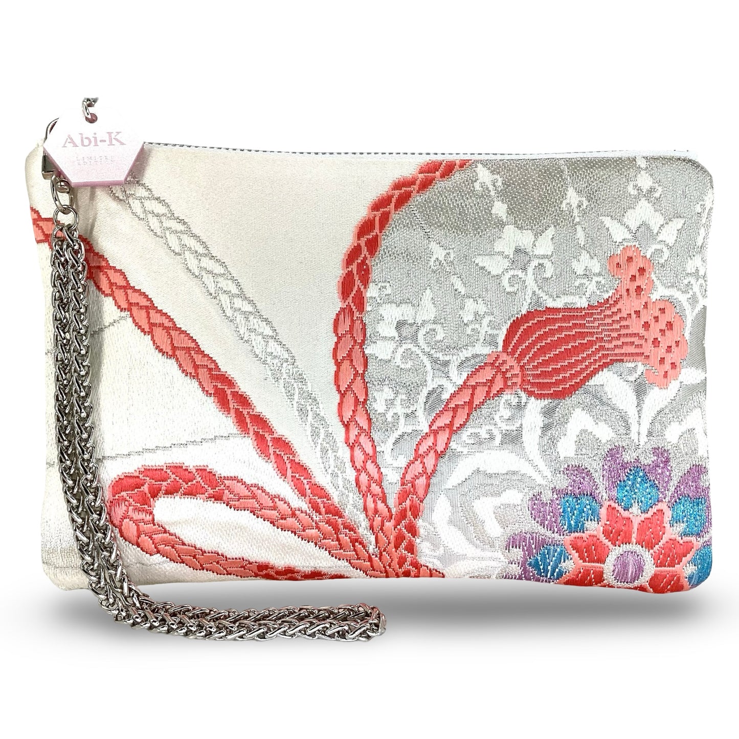 Carolyn Clutch Purse ‘Pretty Silver’